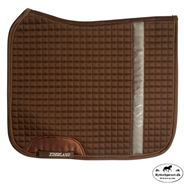 Kingsland Abriella Bomulds-Dressurunderlag - Brown Chocolate